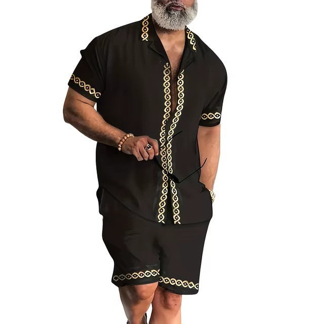 Pantaloncini da vacanza hawaiani con stampa digitale 3D alla moda
