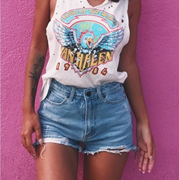 👖 Shorts in Denim Chiaro a Gamba Dritta – Effetto Usato Soft Vintage