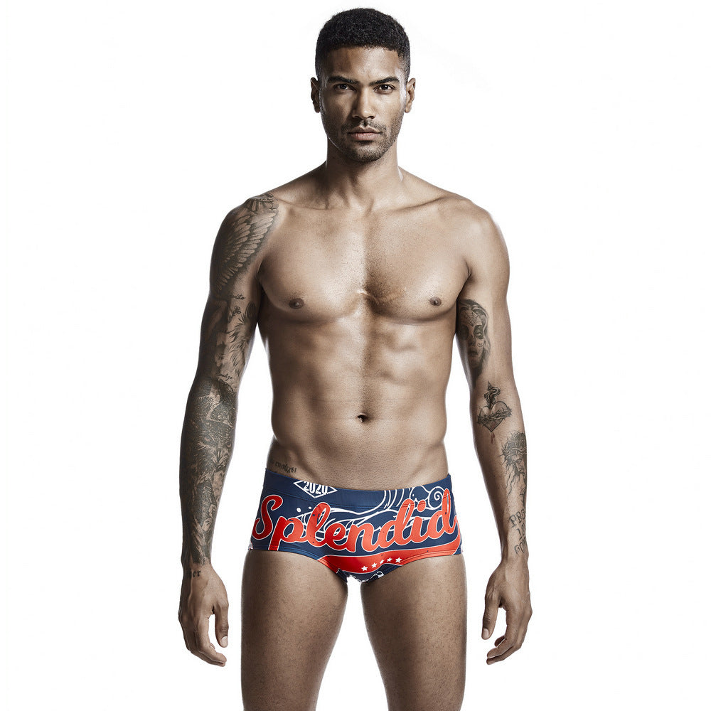 Boxer da bagno da uomo a vita bassa
