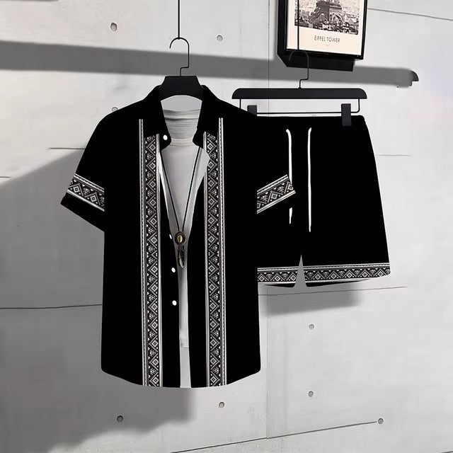 Pantaloncini da vacanza hawaiani con stampa digitale 3D alla moda
