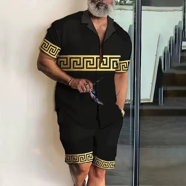Pantaloncini da vacanza hawaiani con stampa digitale 3D alla moda
