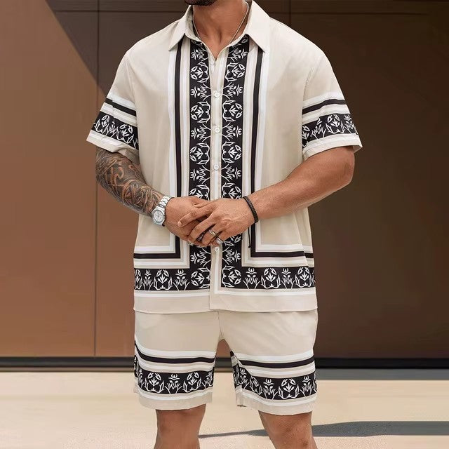 Pantaloncini da vacanza hawaiani con stampa digitale 3D alla moda