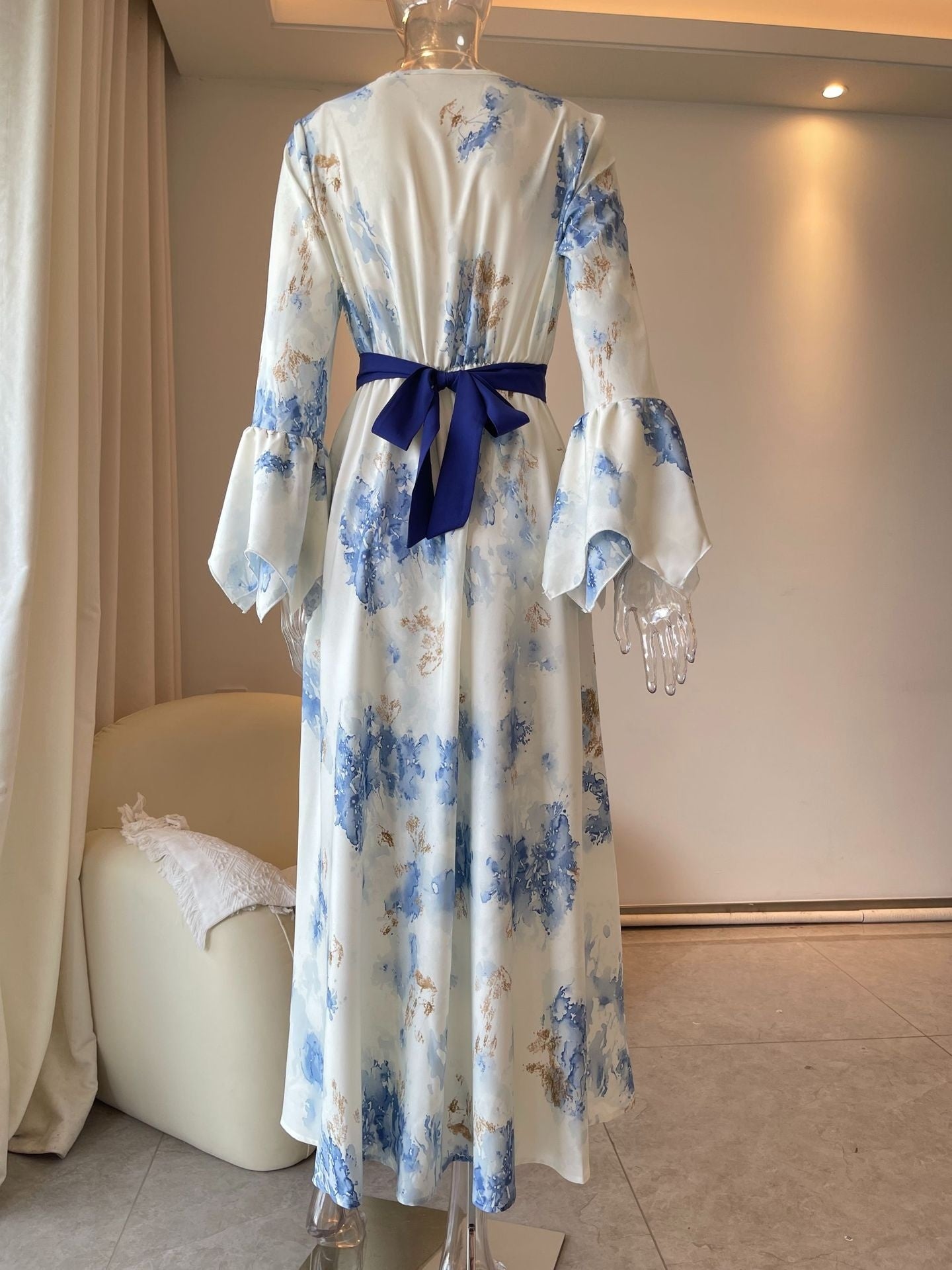 Abito Lungo Elegante Stampato – Party & Holiday Look | Terry’s Home