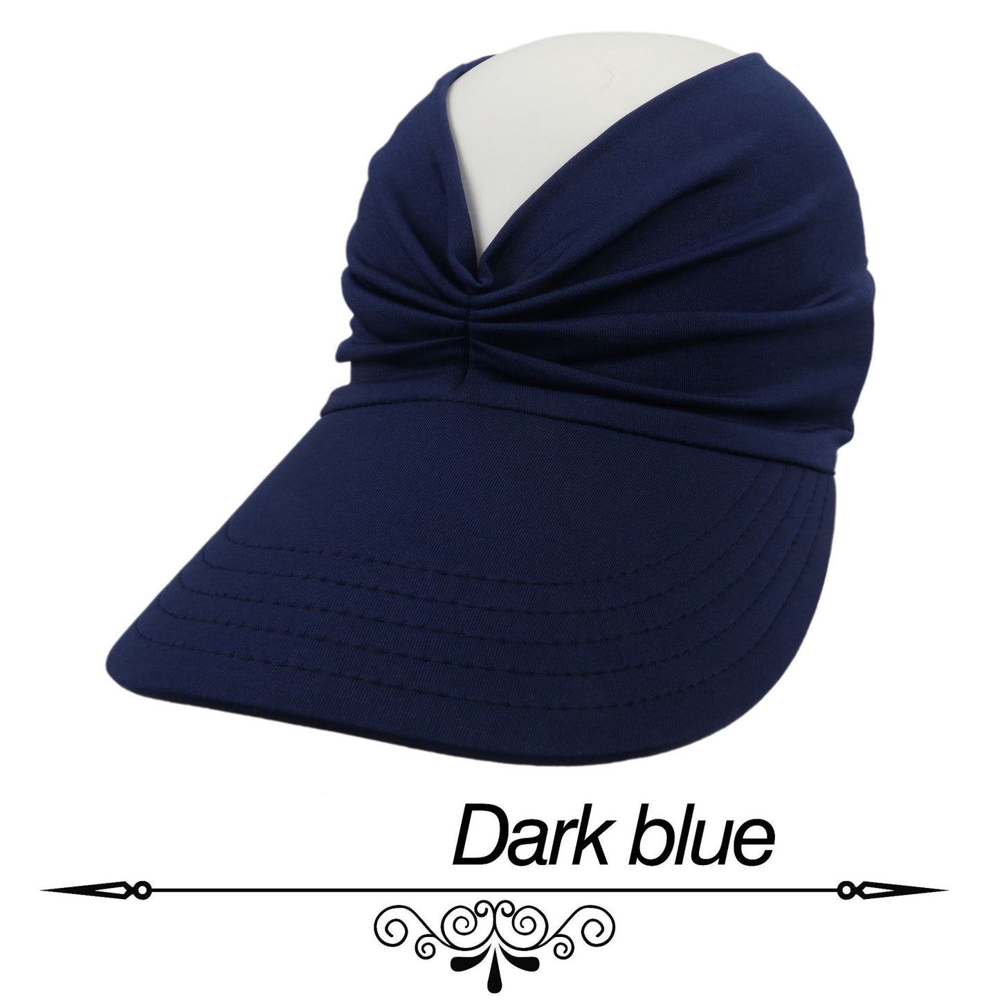 Cappello da spiaggia da donna, nuovo cappello primaverile ed estivo, cappello da sole per sport all'aria aperta, cappello aperto.