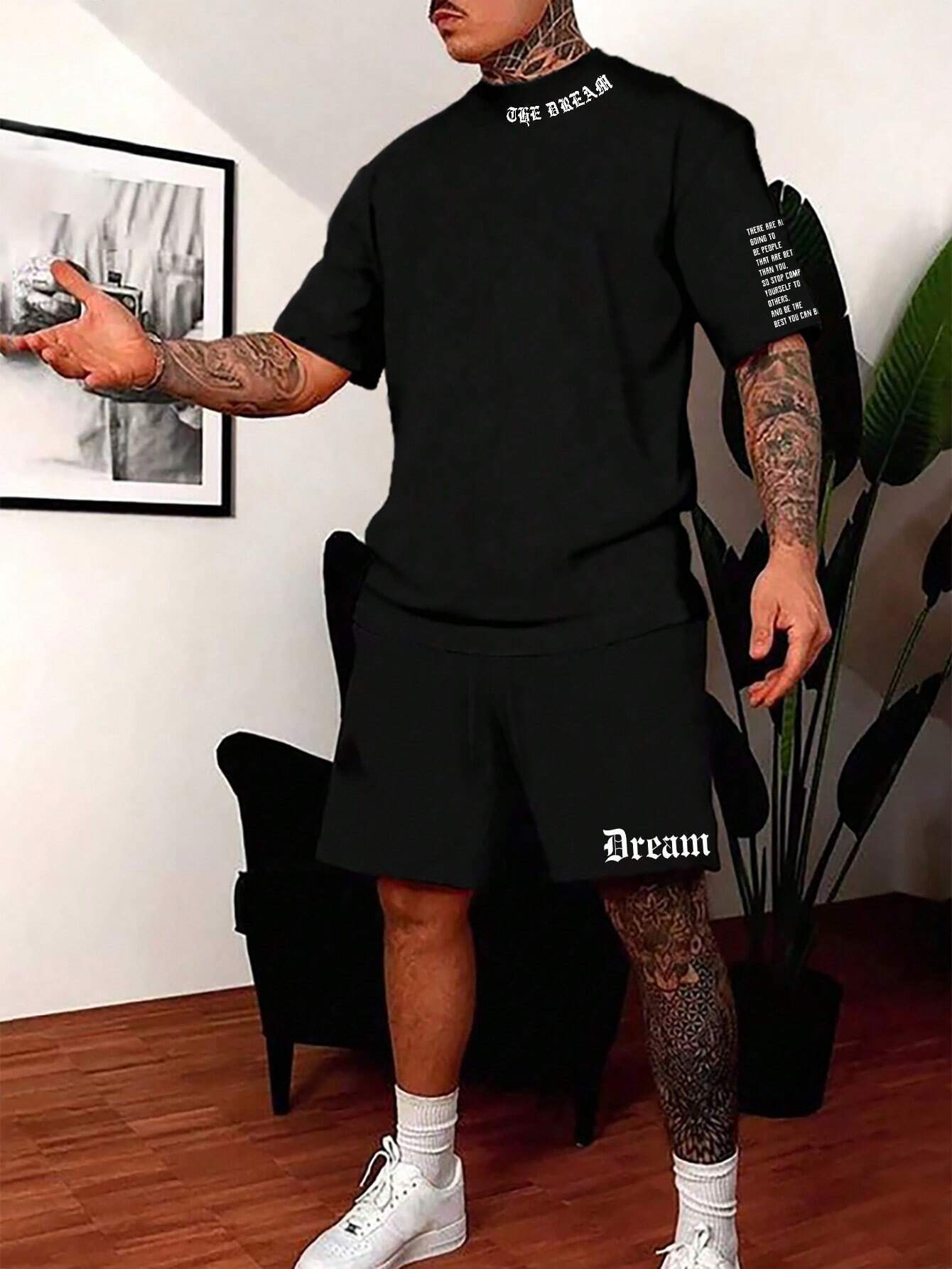 Pantaloncini sportivi a maniche corte, sottili, ad asciugatura rapida, versatili e traspiranti