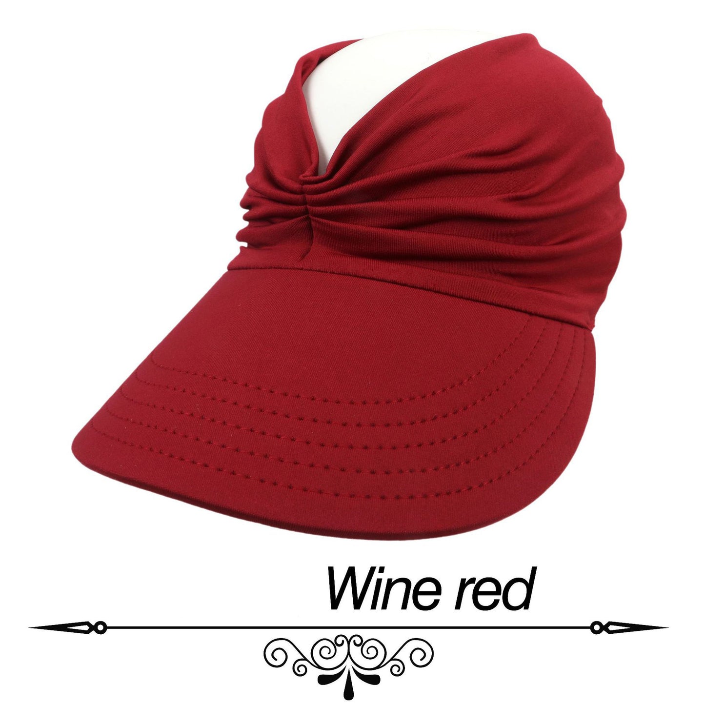 Cappello da spiaggia da donna, nuovo cappello primaverile ed estivo, cappello da sole per sport all'aria aperta, cappello aperto.
