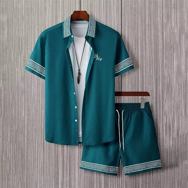 Pantaloncini da vacanza hawaiani con stampa digitale 3D alla moda