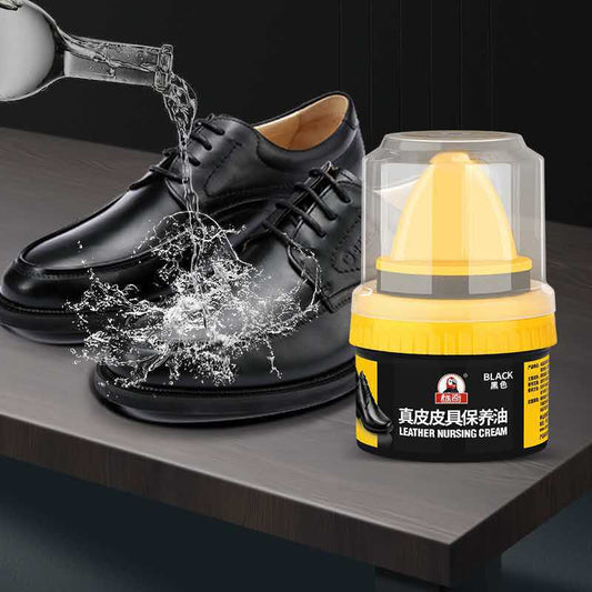 Lucido per scarpe in pelle Lanolina  Manutenzione Anti-crepe Antiaderente