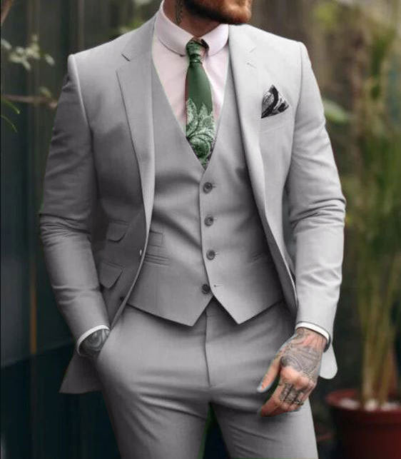 Abito a tre pezzi slim fit