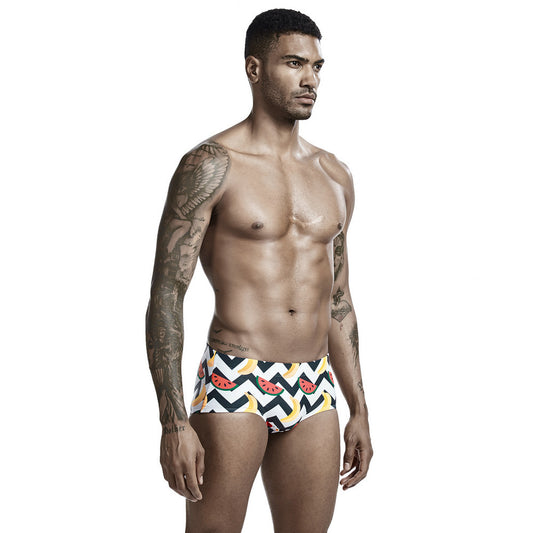 Boxer da bagno da uomo a vita bassa