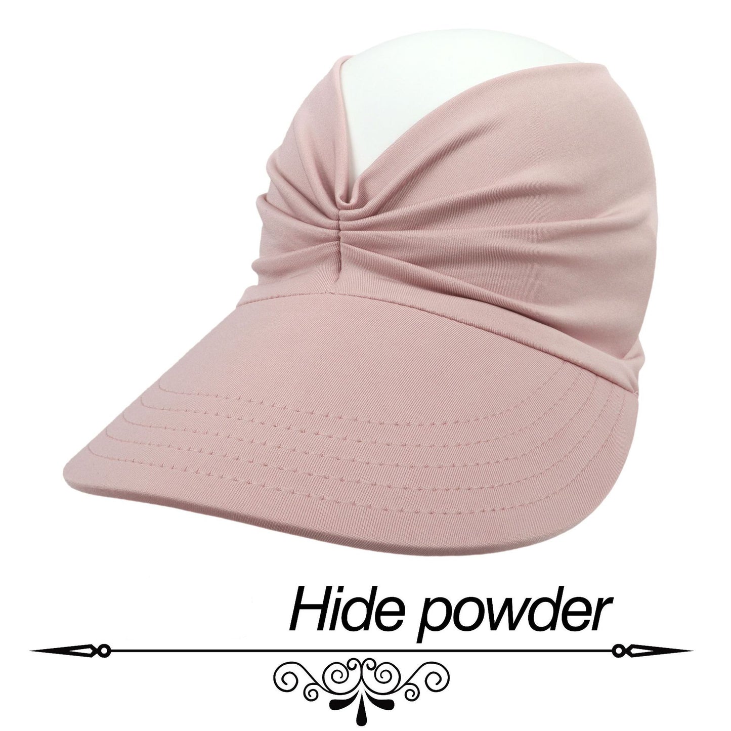 Cappello da spiaggia da donna, nuovo cappello primaverile ed estivo, cappello da sole per sport all'aria aperta, cappello aperto.